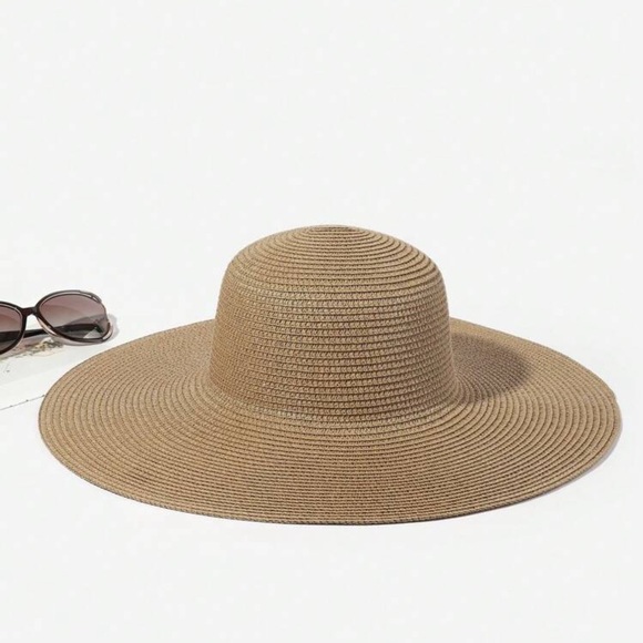 🔴 5 x $19 | NWT Sun Protection Wide Brim Beach Hat - Picture 3 of 6